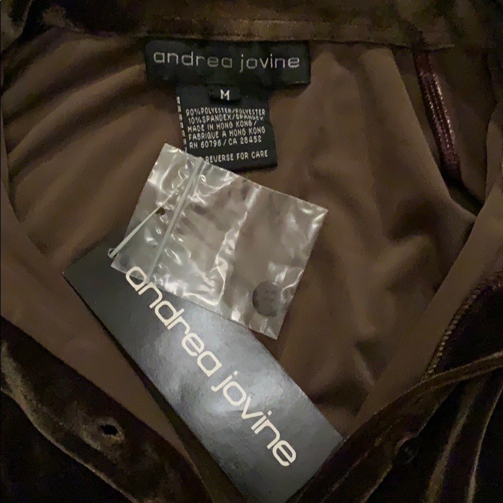 Velvet button down - Picture 5 of 5